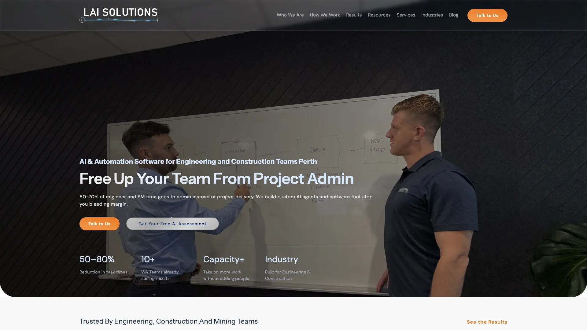 LAI Solutions website