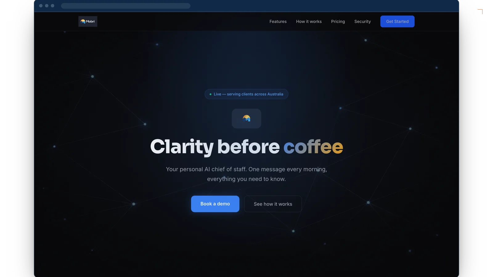 Mobri website