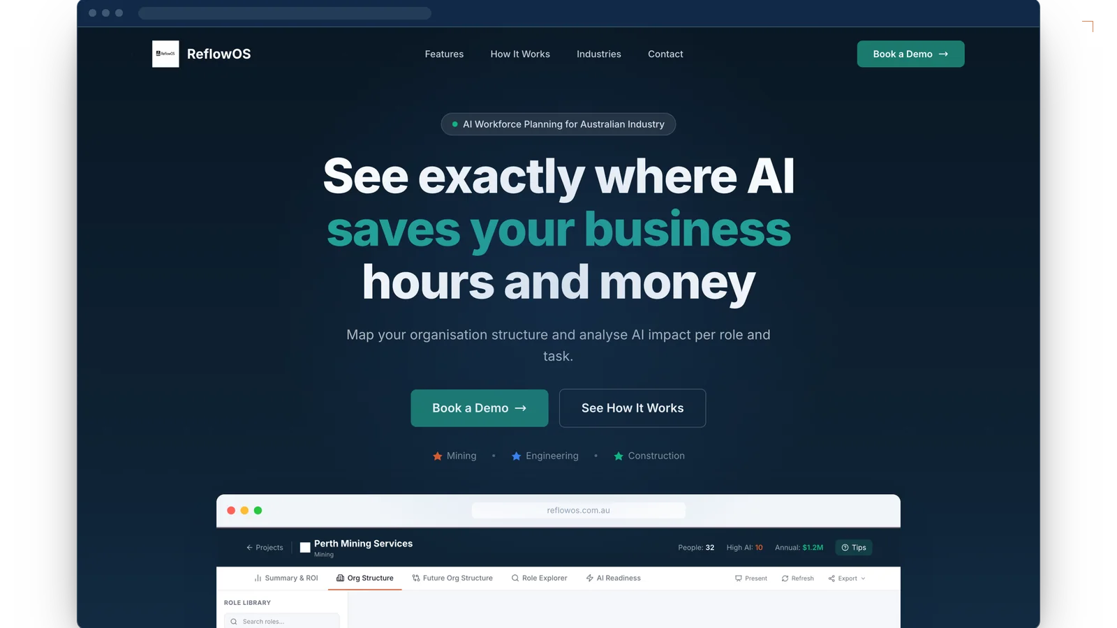 Reflow OS website