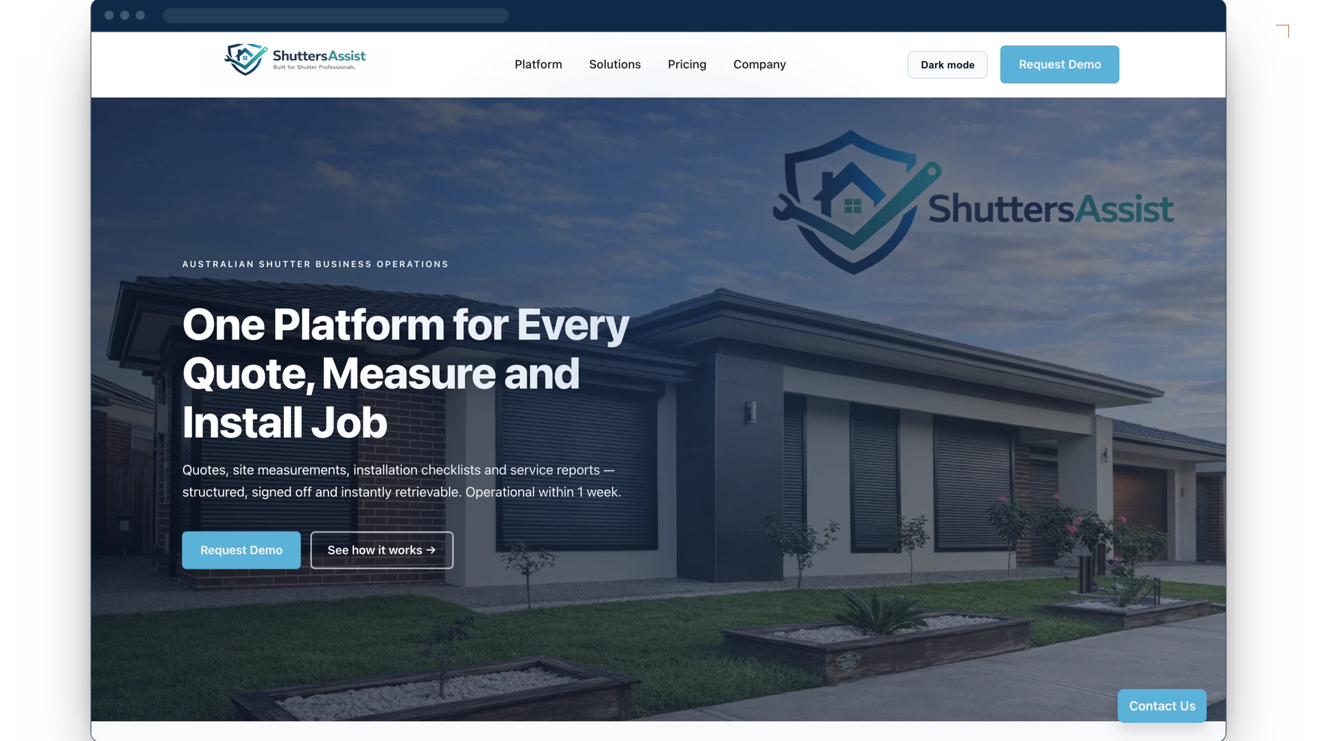 ShuttersAssist screenshot